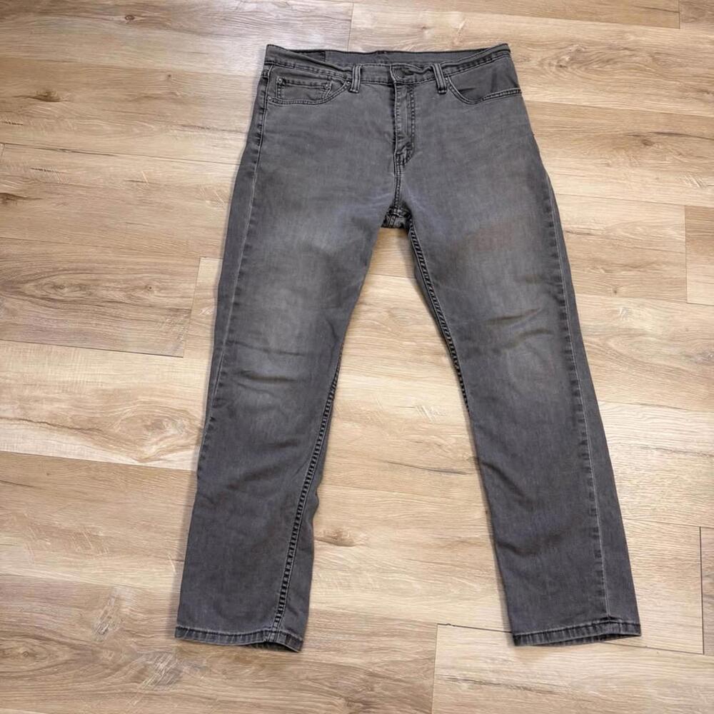 Levi's 511 Slim Fit Authentic Soft Stretch Washed Grey Men's Size‎ 36 x 30